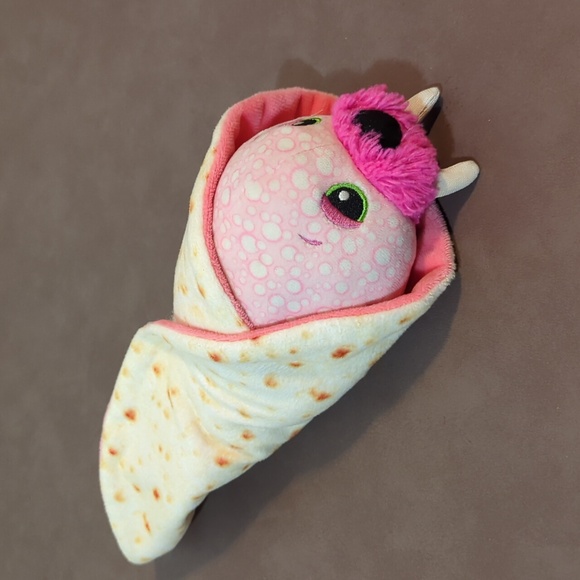 2019 Cutetitos Walrusito Tuskito Burritos Bean Bag Plush Walrus With Tortilla - Picture 1 of 10